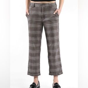 Dickies Plaid Cropped Work Pant
